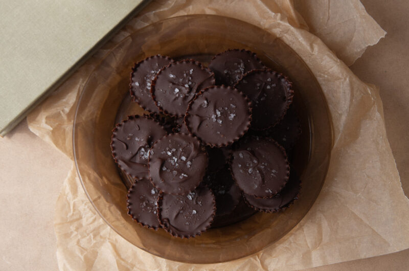 Salted Caramel Cups⁣
