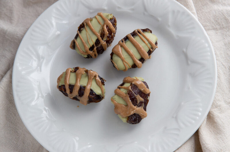 Key Lime Pie Stuffed Dates