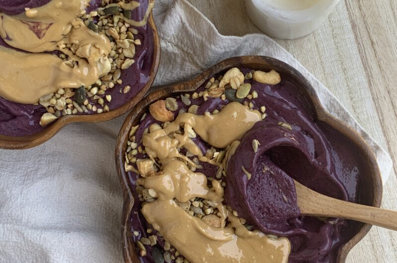 PB & J Açai Bowl