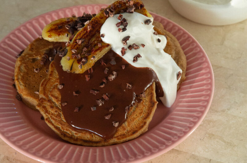 Chocolate Fudge Pancakes