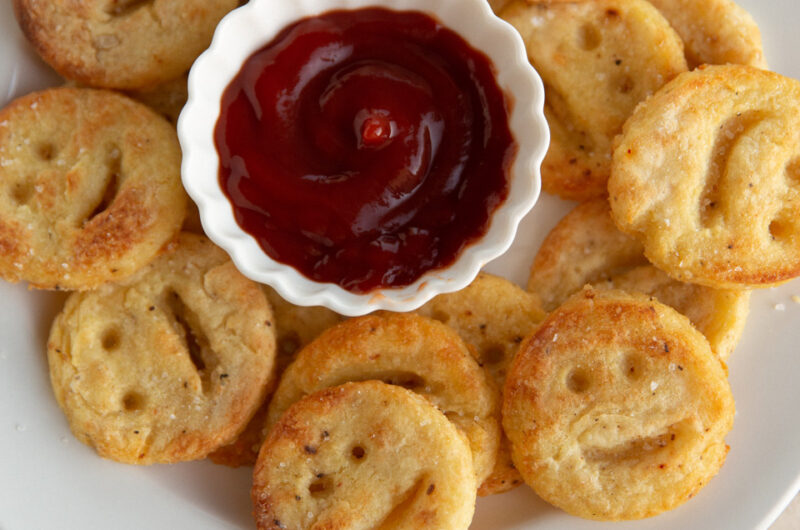 Healthy Baked Smiley Fries